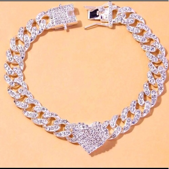 NEW JEWELED ANKLET BRACELET! PRICE FIRM! ❤️ - Picture 2 of 2